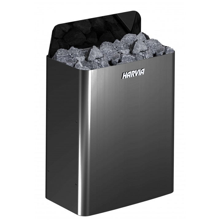КАМЕНКА ДЛЯ САУНЫ HARVIA THE WALL SW45E BLACK  STEEL