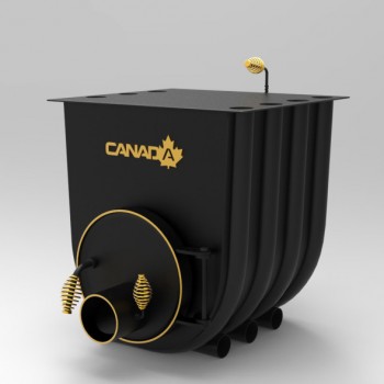 Печь калориферная Canada 00 с варочной поверхностью