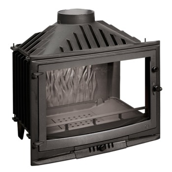 Каминная топка UNIFLAM 700 SELENIC С ШИБЕРОМ ПРАВОЕ БОКОВОЕ СТЕКЛО