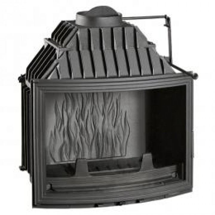 Каминная топка UNIFLAM 700 LUX с шибером и с DP