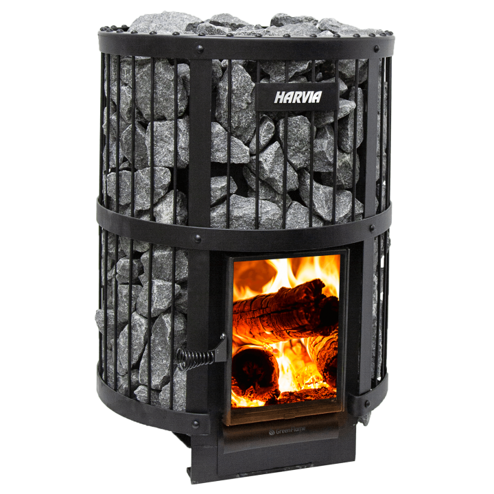 ДРОВЯНАЯ КАМЕНКА HARVIA LEGEND 240 GREENFLAME