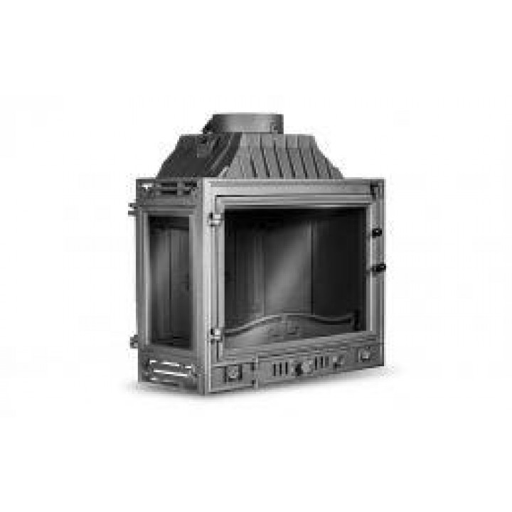 Каминная топка KAWMET W4 с левым боковым стеклом (14.5 kW)