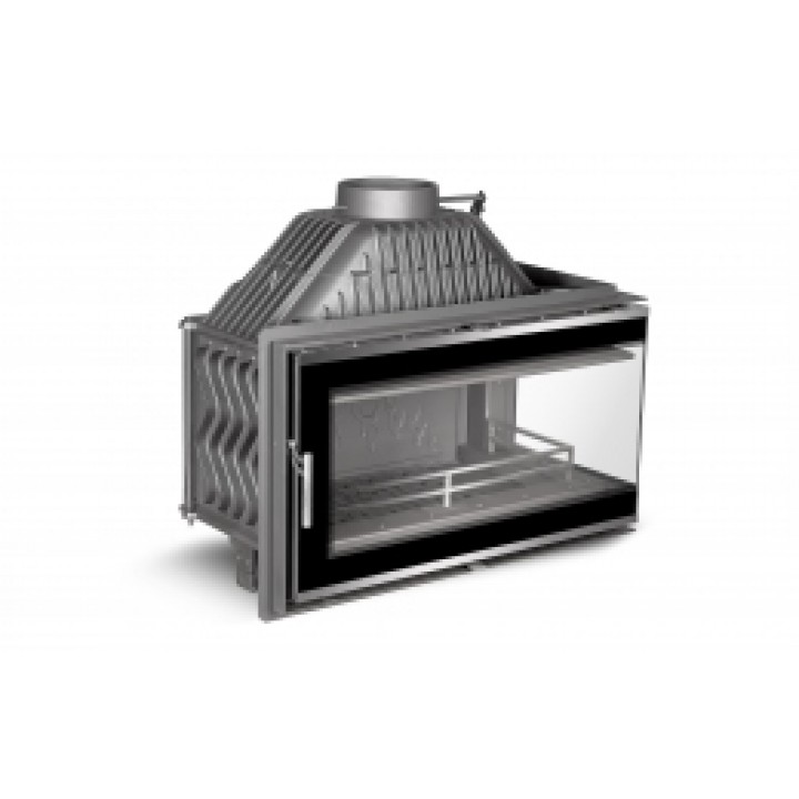 Каминная топка KAWMET W16 с правым боковым стеклом без рамы (14.7 kW)